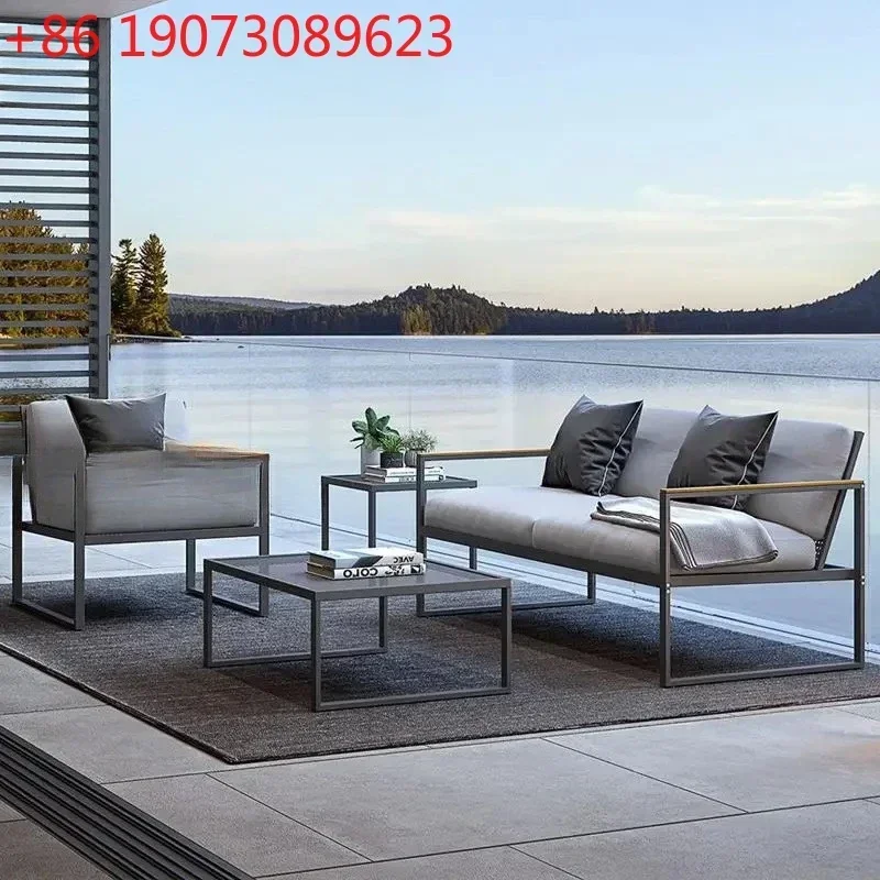 2022 New Modern Outdoor Sofa Combination For Patio Courtyard