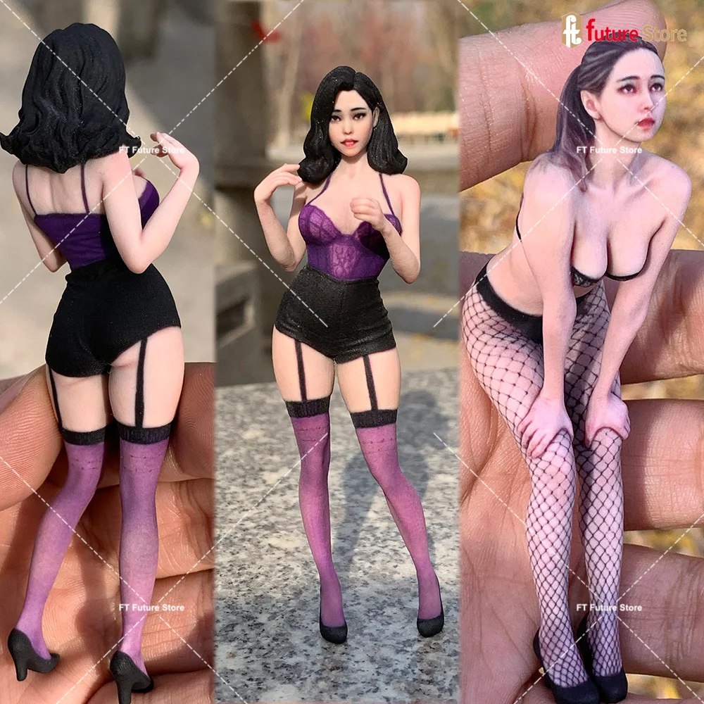 

Resin Diorama 1/18 1/16 1/12 Sexy Female Stocking Beauty Girl Model Miniature Figurine Doll Scene Prop Display Desk Decor