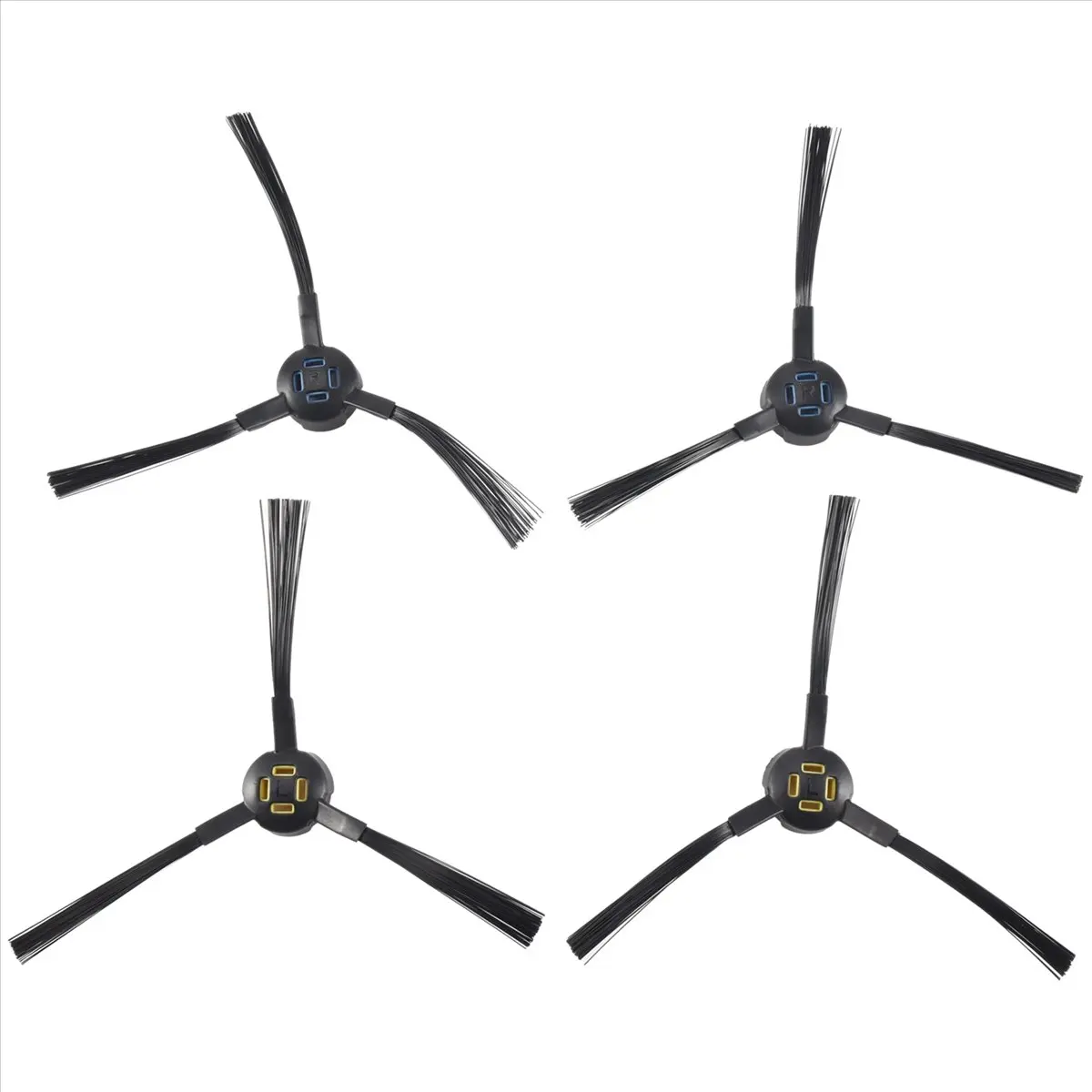 REST 4Pcs Side Brushes For X750 V8S V80 V8 Vacuum Cleaner Replacement