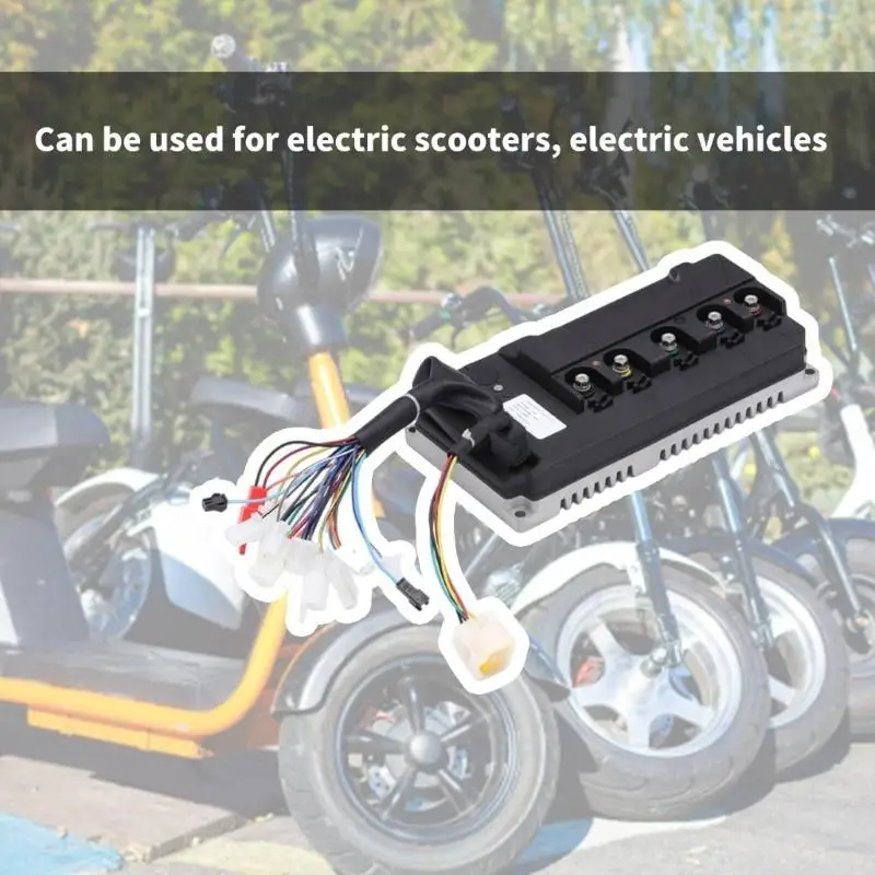 

652F High Power Brushless Motor Controller Modified Accessories Motor Controller 96V 3000W Sine Waves Motor Speed Controller