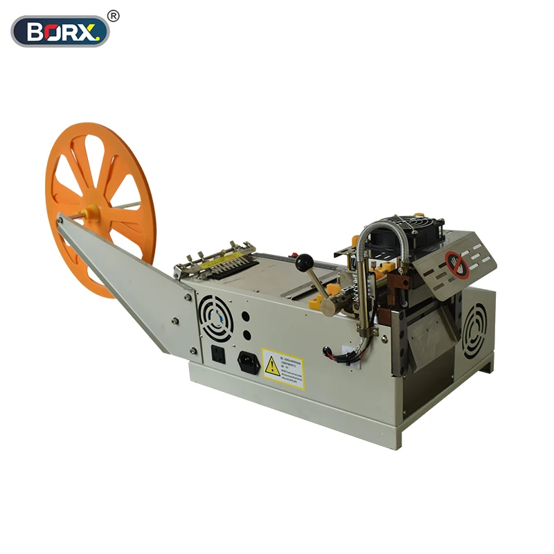 Automatic Computer Cloth Tape Cutting Machine ，Hot and Cold Knife Magic Sticker Tube Zipper Heat Shrink Cutter Cutting Machine