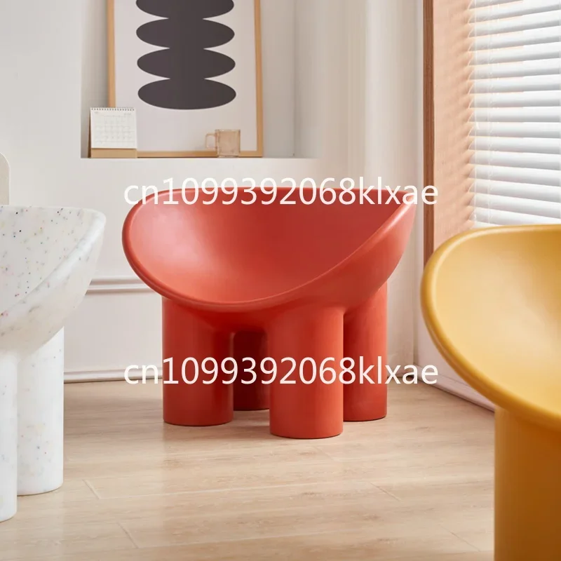 Nordic Internet celebrity elephant chair leg chair animal stool outdoor single leisure chair