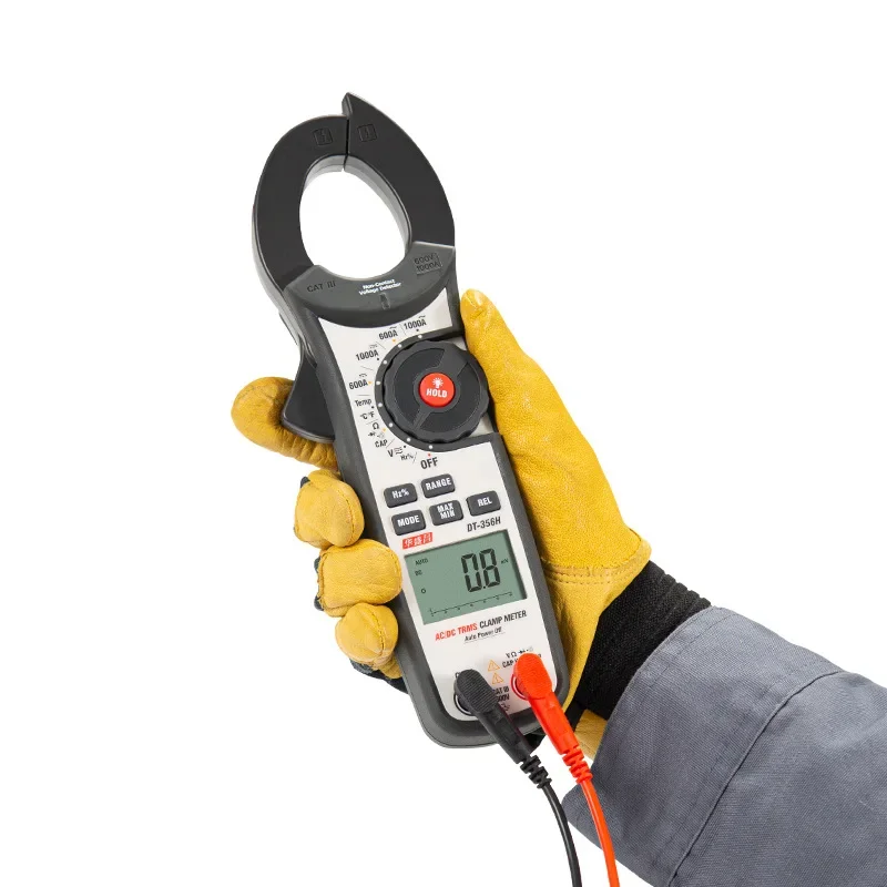 DT-356H Automatic Range Digital High-precision Clamp Meter AC/DC Voltage Clamp Multimeter Digital Multi Energy Meter