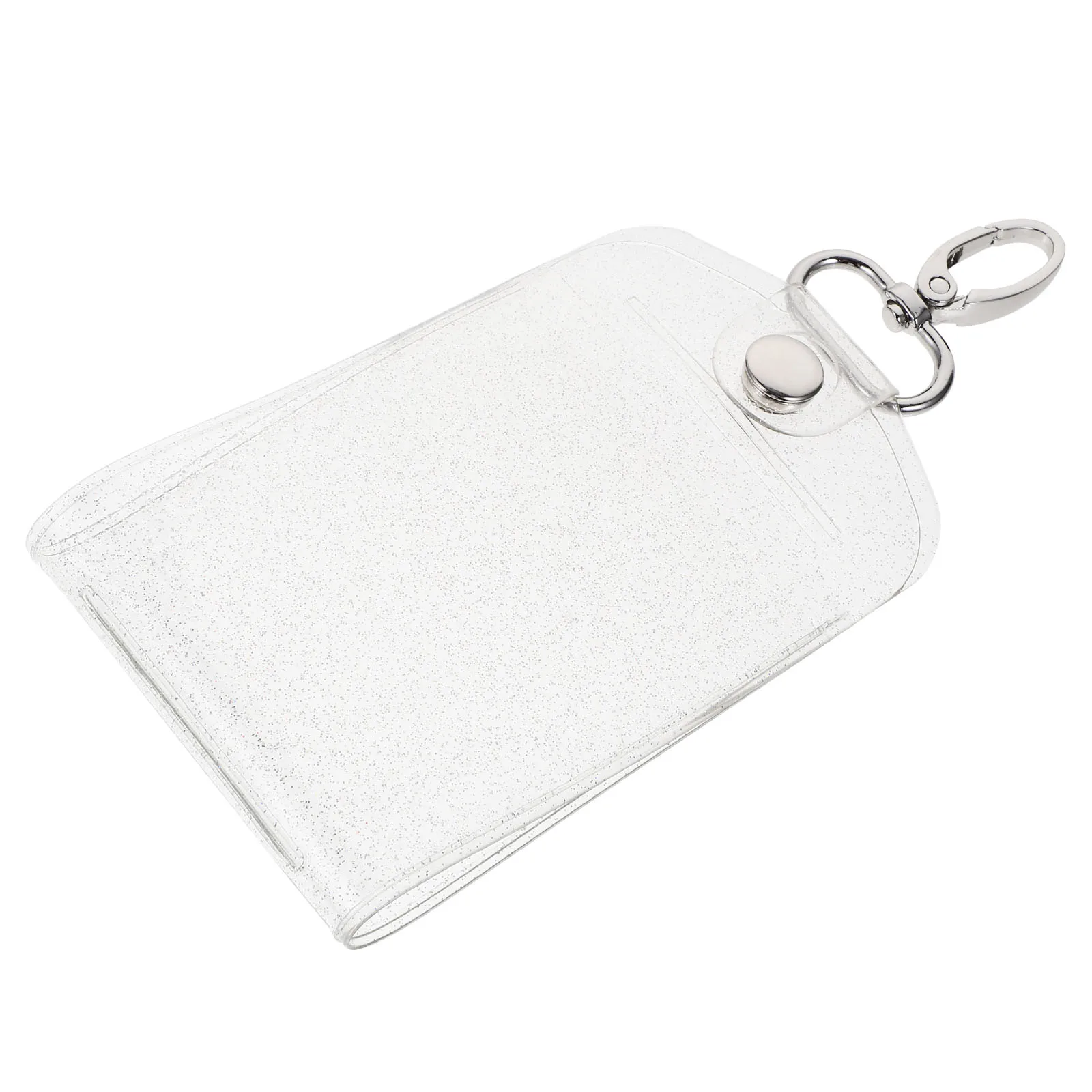 

Work ID Card Set Clear Badge Holder Protective Anti-scratch Cards Covers Student