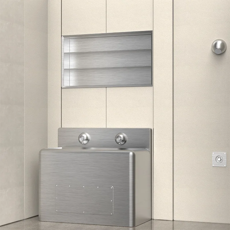 

Production of 304 stainless steel shower, prison detention center embedded hot