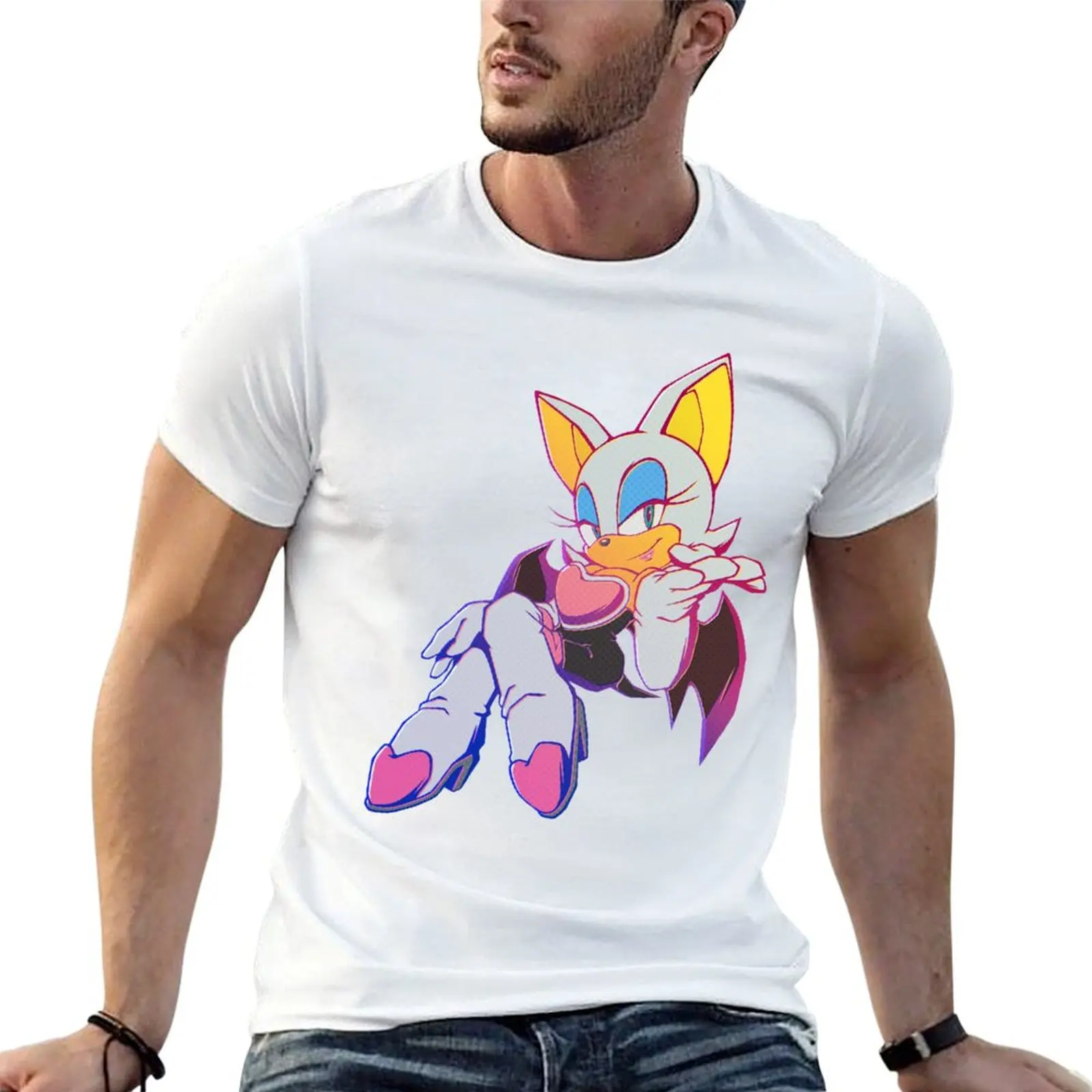 Rouge 020 T-Shirt Soft Touch Basic Cotton T-Shirt
