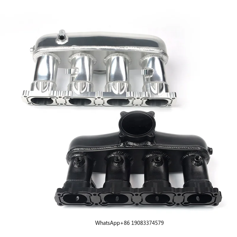 Colector de admisión EA888 Gen 3 para VW Golf 7 MK7 TSI Audi A3 S3 RS3 TT RS TTS TFSI Billet cuerpo del acelerador de riel de combustible plenum de aluminio