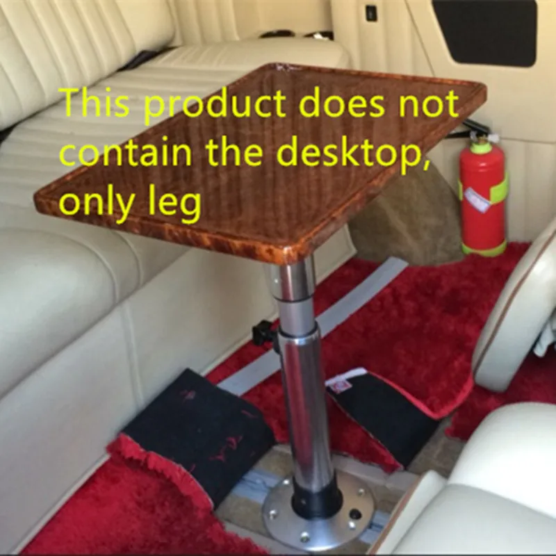 Adjustable Height Telescopic RV Table Leg, Space-Saving Table Mount and Stowable Support Bracket for Motorhomes and Camper