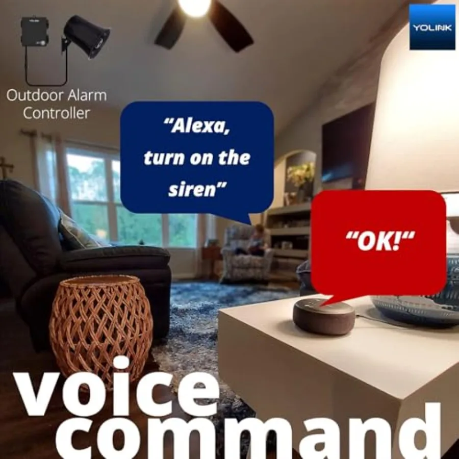 Outdoor security siren and smart alarm controller kit details