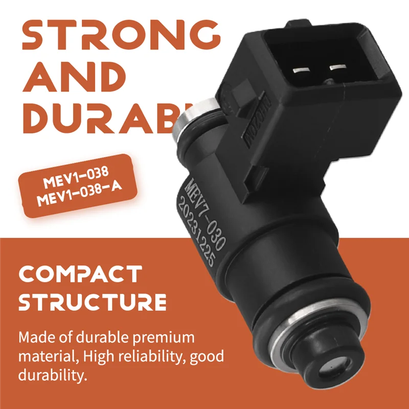 

A11F-MEV7-030 MEV7-030-A One Holes Motorcycle Fuel Injector Nozzle For 50CC Motorbike Accessories