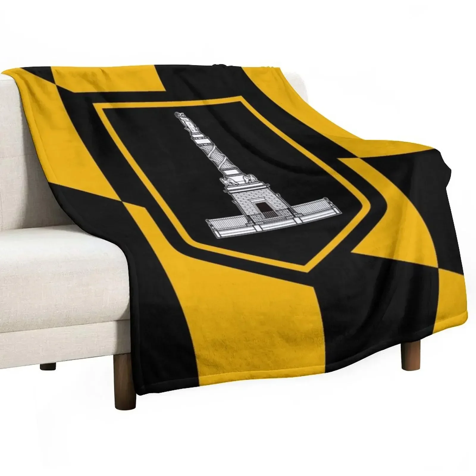 Flag Of Baltimore Throw Blanket Soft Beds Bed linens blankets and throws Flannel Fabric Blankets