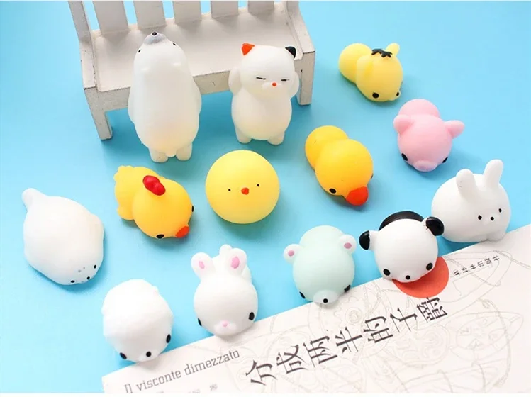 Squishy Toy Cute Animal Antistress Ball Squeeze Mochi Rising Toys Abreact Soft Sticky Squishi Stress Relief Toys Funny Gift