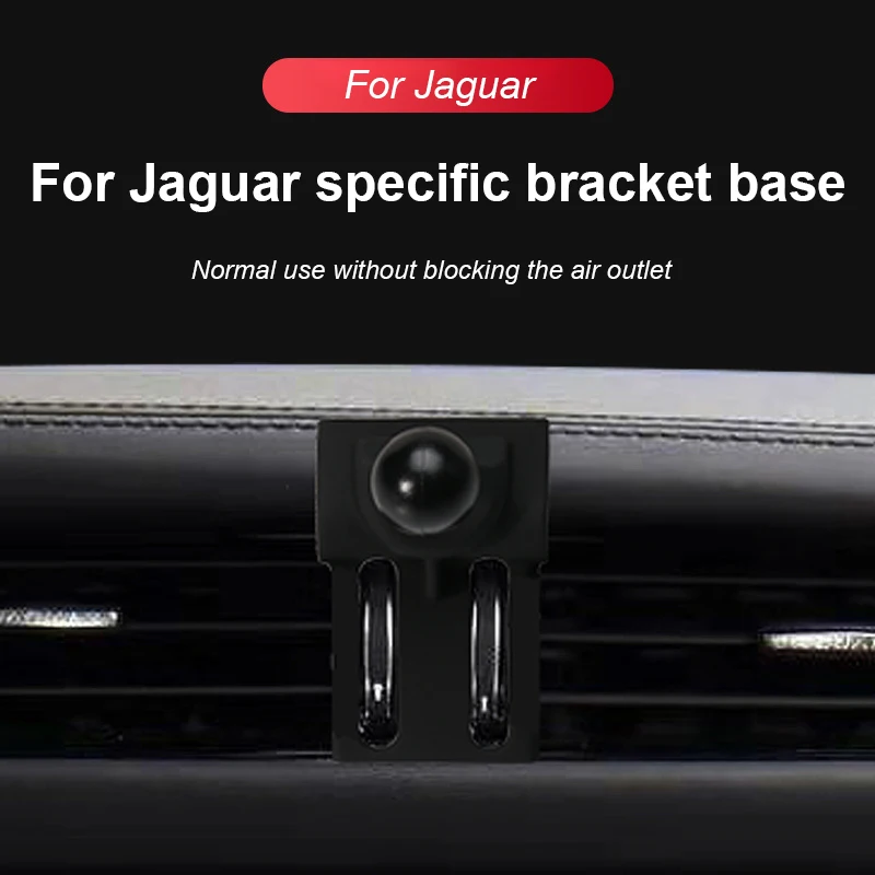 For Jaguar F-PACE XFL E-PACE XEL XE XF 2008-2016 2017 2018 2019 2020 2021 2022 2023 Car Special Phone Holder Bracket Mount Base