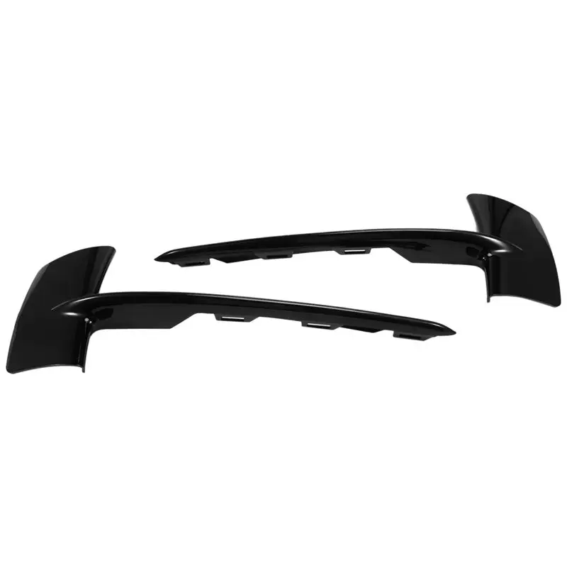 A13F-Car Front Bumper Grille Trim Molding 51117303113 51117303114 For BMW X5 F15 2013-2018 Bumper Grille Trim Strips