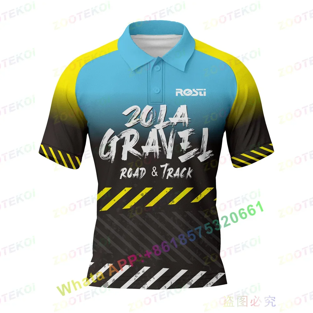 

2022 New Summer Men's Polo Shirt Cycing Jersey T -shirt F1 Racing Short Sleeve Fashion Fitness Sports Shirt