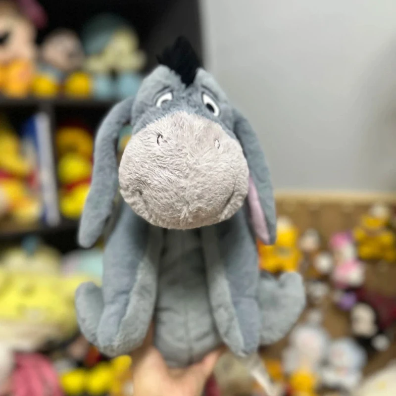 

Новый 35 см Winnie The Pooh Bear Friend Blue Eeyore Donkey Stuffe Animal Мягкая кукла Плюшевая игрушка для мальчика Друзья на день рождения Новый милый подарок