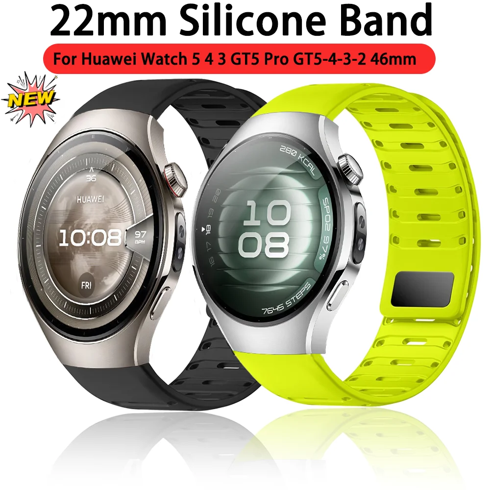 22Mm Silicone Band …