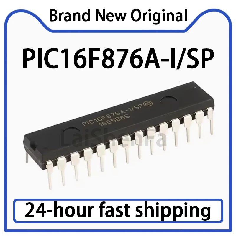 1PCS PIC16F873A-I/SP PIC16F876A-I/SP Direct Insertion PDIP-28 Microcontroller