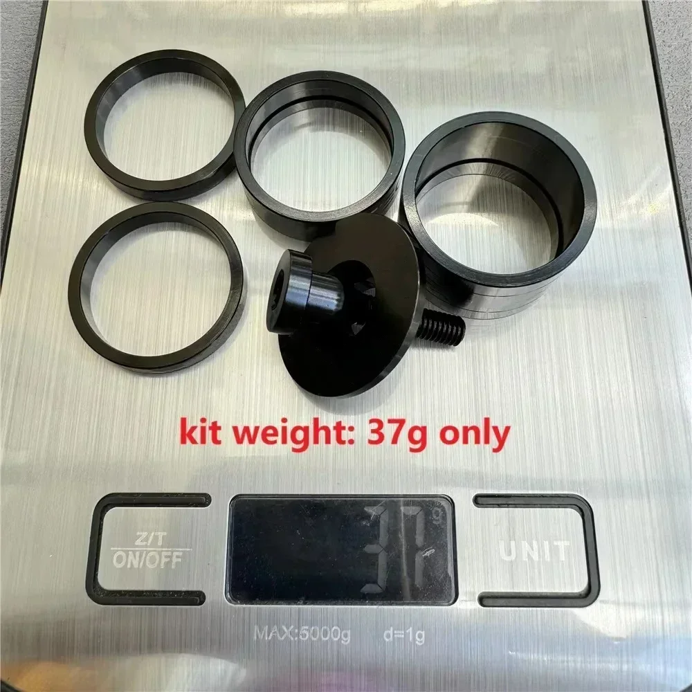 Colorful Bicycle Headset Spacer Alloy Aluminum CNC-Made 5mm/10mm/20mm Top Cap Bolts Bike Parts