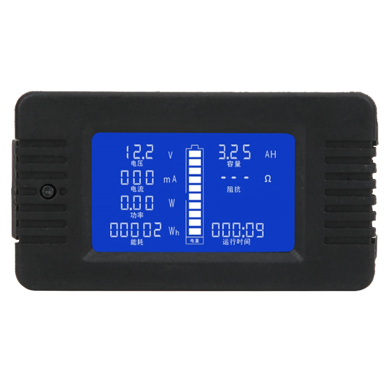 Battery Monitor PZEM-015 Multifunctional Battery Meter LCD Digital Display Battery Test Detector with 300A Shunt Battery Tester