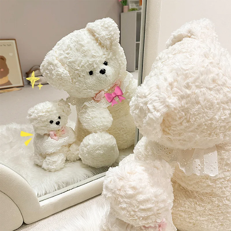 لطيف أرنب ألعاب من القطيفة جميل الحيوان القط الدب محشوة دمية جميلة Peluche Kawaii غرفة ديكور وسادة أريكة السرير وسادة هدية للطفل