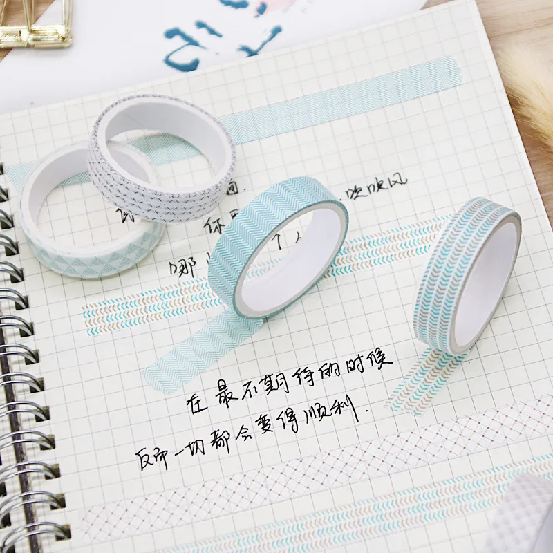 5 PCS Kawaii Washi Tapes Set Scrapbooking Stickers Supplies Japanese Cute korean stationery Journaling Aesthetic Masking tape