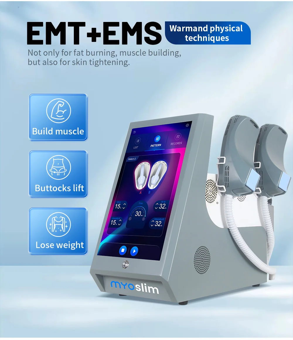 MYOslim EMS Körperformungsgerät HI-EMT Muskelaufbau Fettverbrenner Körperformung 6500W 15Tesla für Fitnesscenter und Workout – Detail 6