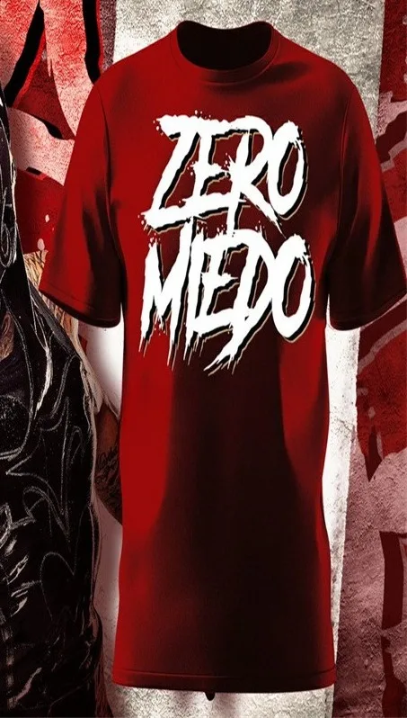Penta El Zero Miedo Merch  Tee T-shirt Merch Men Short Sleeve Tee Unisex Tops Clothes Causal Female Y2K Tops