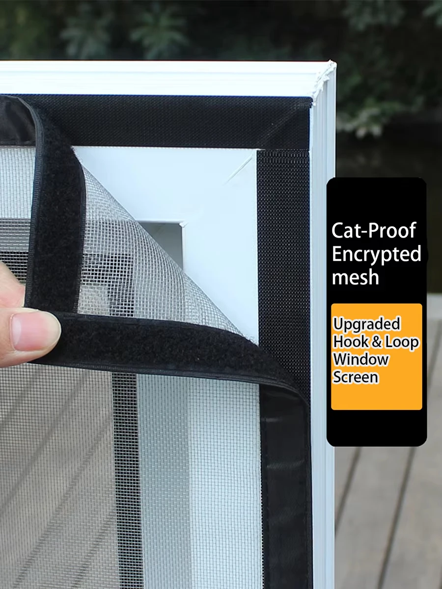 Washable Self Adhesive Mosquito Net for Windows