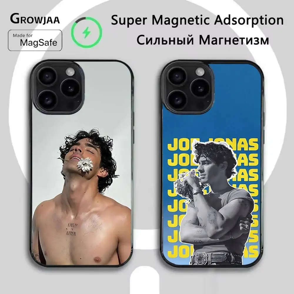 

Singer Joe J-Jonas Phone Case For iPhone 16e,16,15,14,13,12,11,Plus,Pro,Max,Mini Magsafe Magnetic Wireless Charging