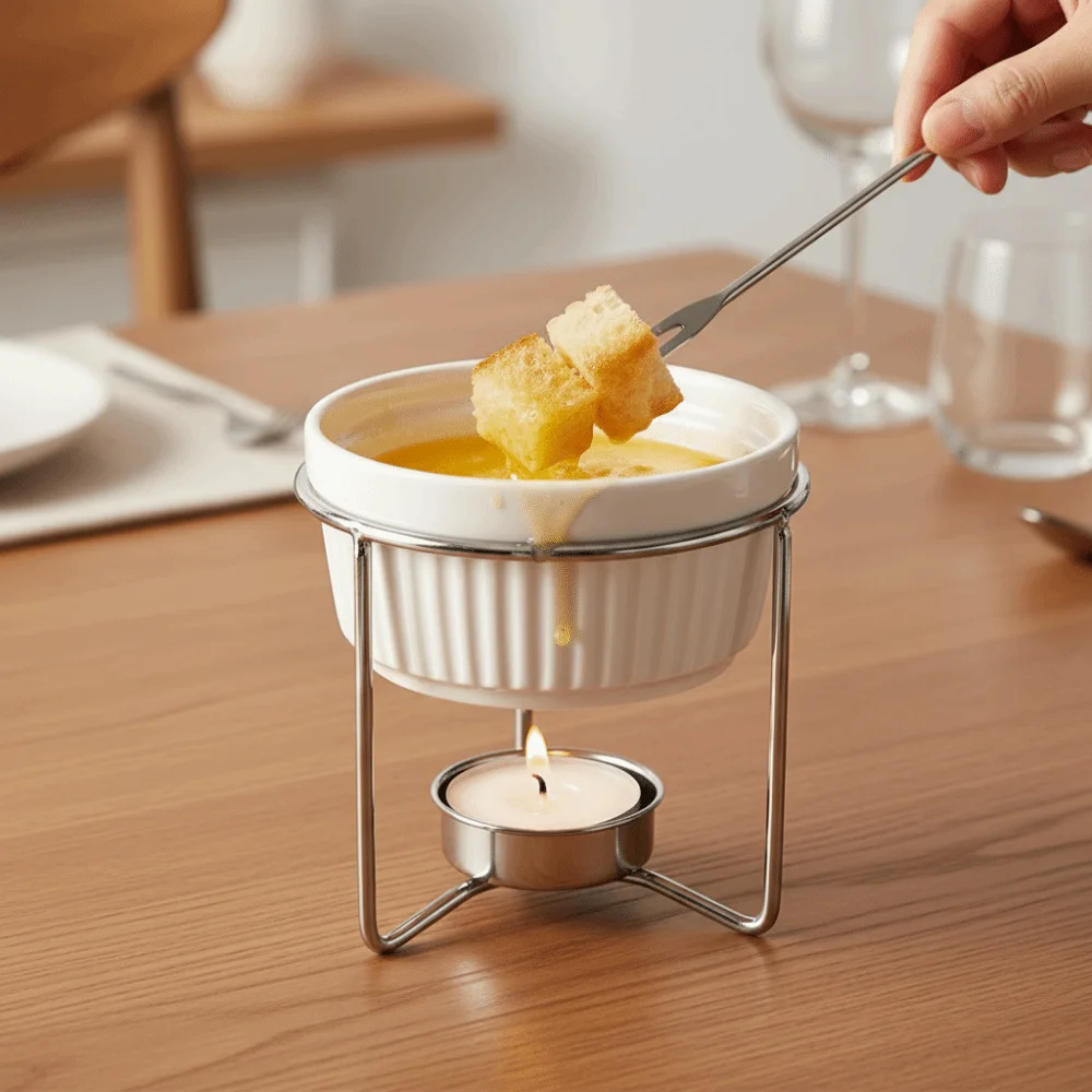 Réchauffe-beurre en céramique, - Fondue Pot Ceramic avis et prix