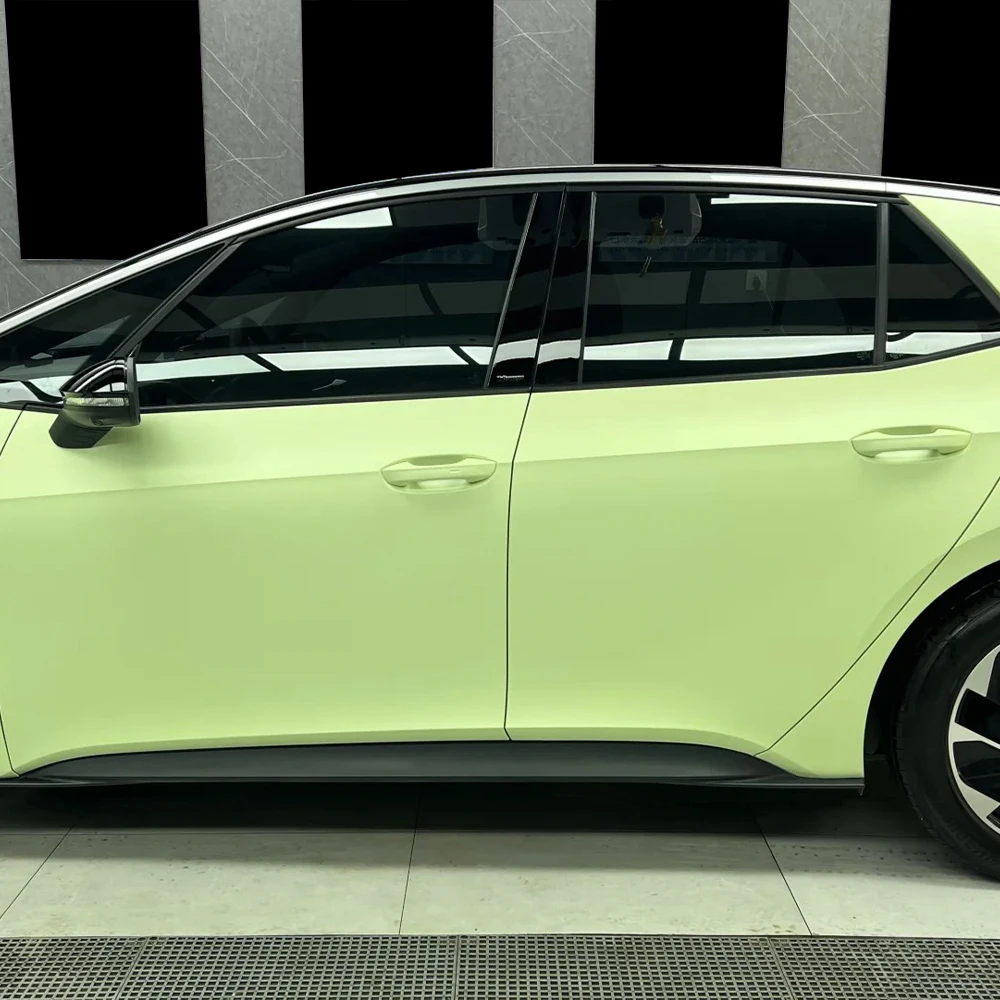 

Premium Extinction Avocado Green Vinyl Wrap DIY Vehicle Car Wrapping Foil Air-Release Adhesive Decals Auto Styling Accessories