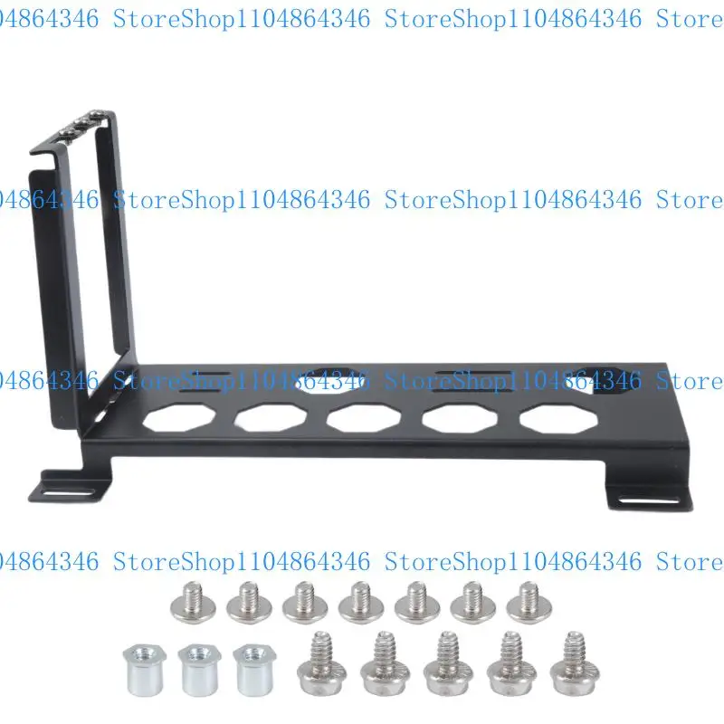 5asd Graphics Card Holder Instal slot kipas case Bukti kendur bertulang