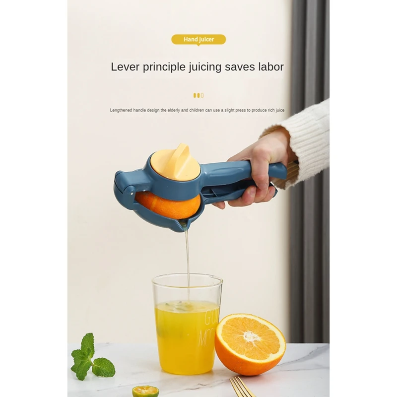 Manual Lemon Squeezer Hand Pressure Plastic Juicer For Fruit Kitchen Tool Accessories For Squeezing Lemon