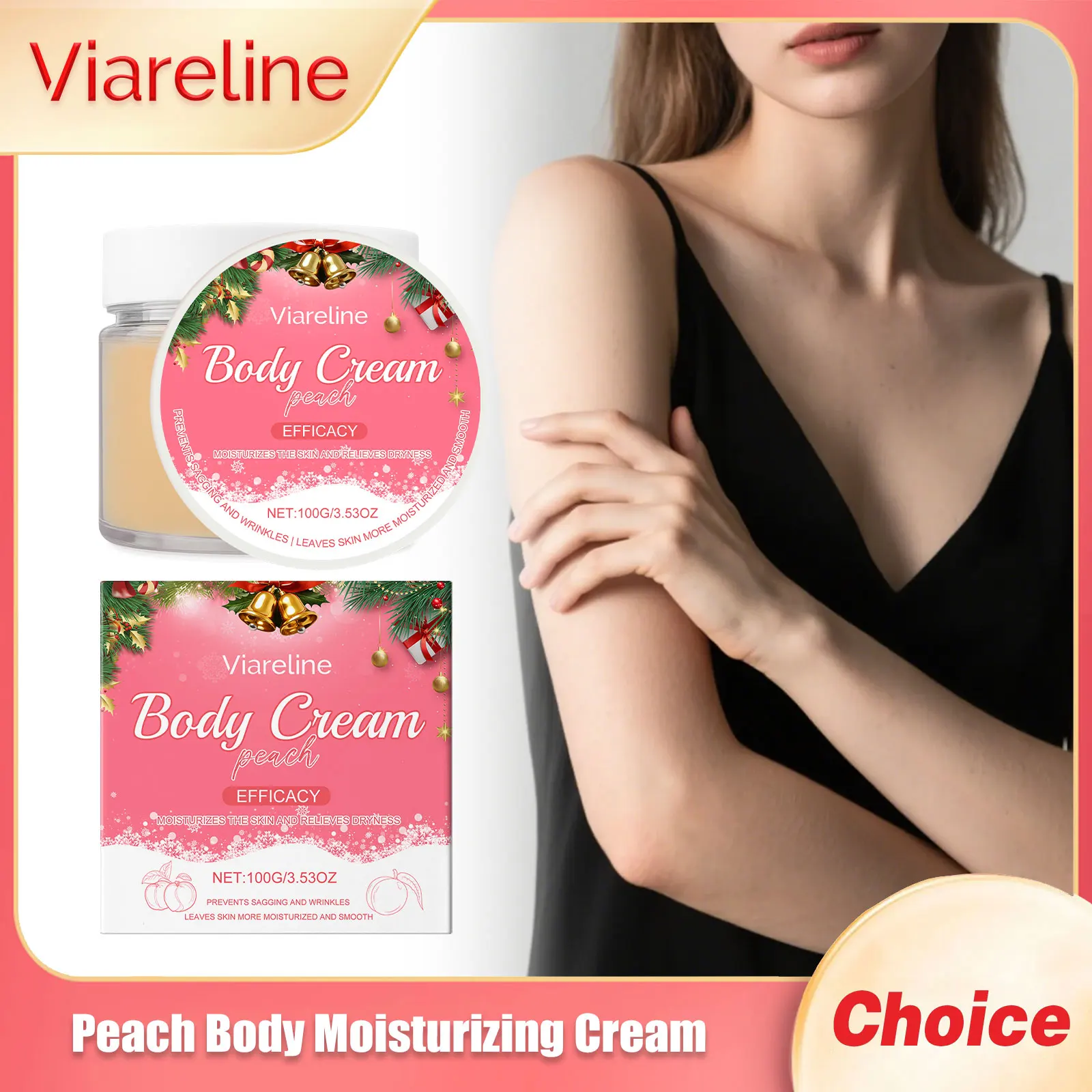 OCEAURA персиковый массажный крем для тела, отшелушивающий восстанавливающий трещины, снимает сухость, осветляющий блеск, гладкий мягкий увлажняющий крем для тела