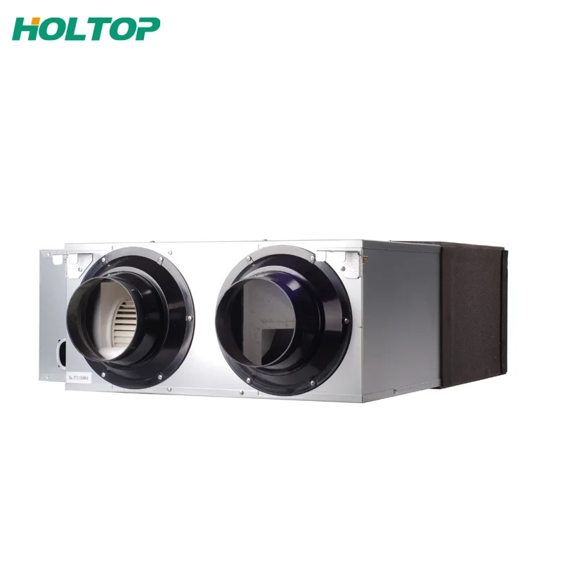 Holtop Forced Fresh Air PM2.5 Purification Villa Mechanical Heat Energy Recovery Ventilation System Smart App