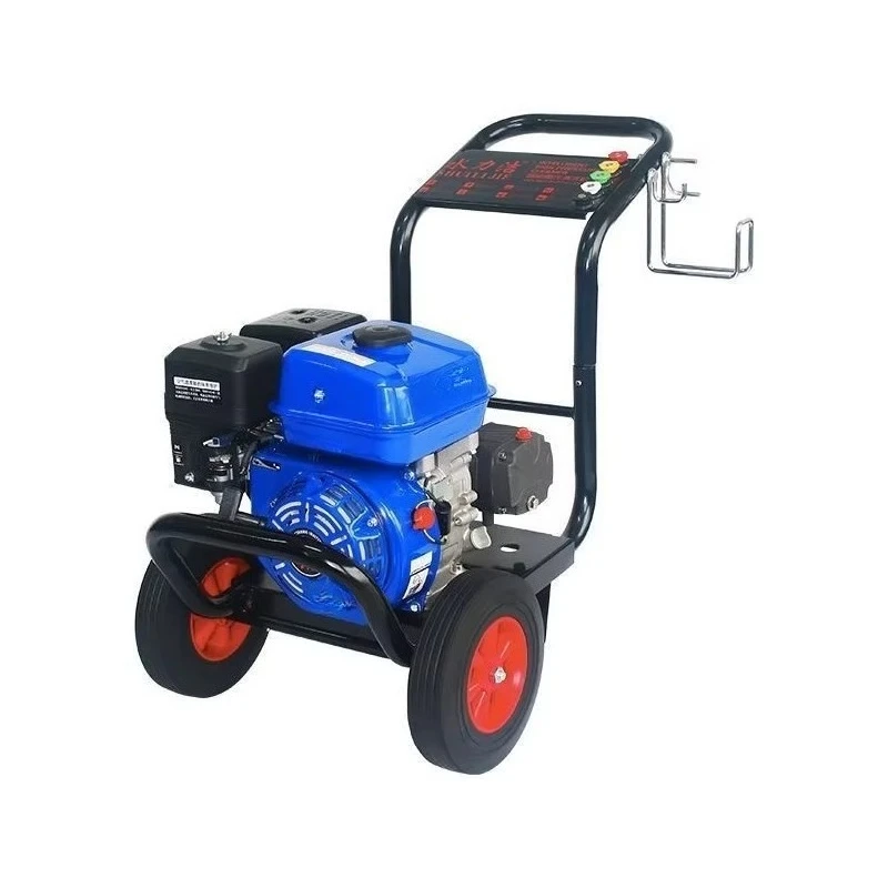 

Lifan 170 Manual High Pressure Washer with Stainless Steel on Push Cart for Commercial Car Wash and Farm Cleaning