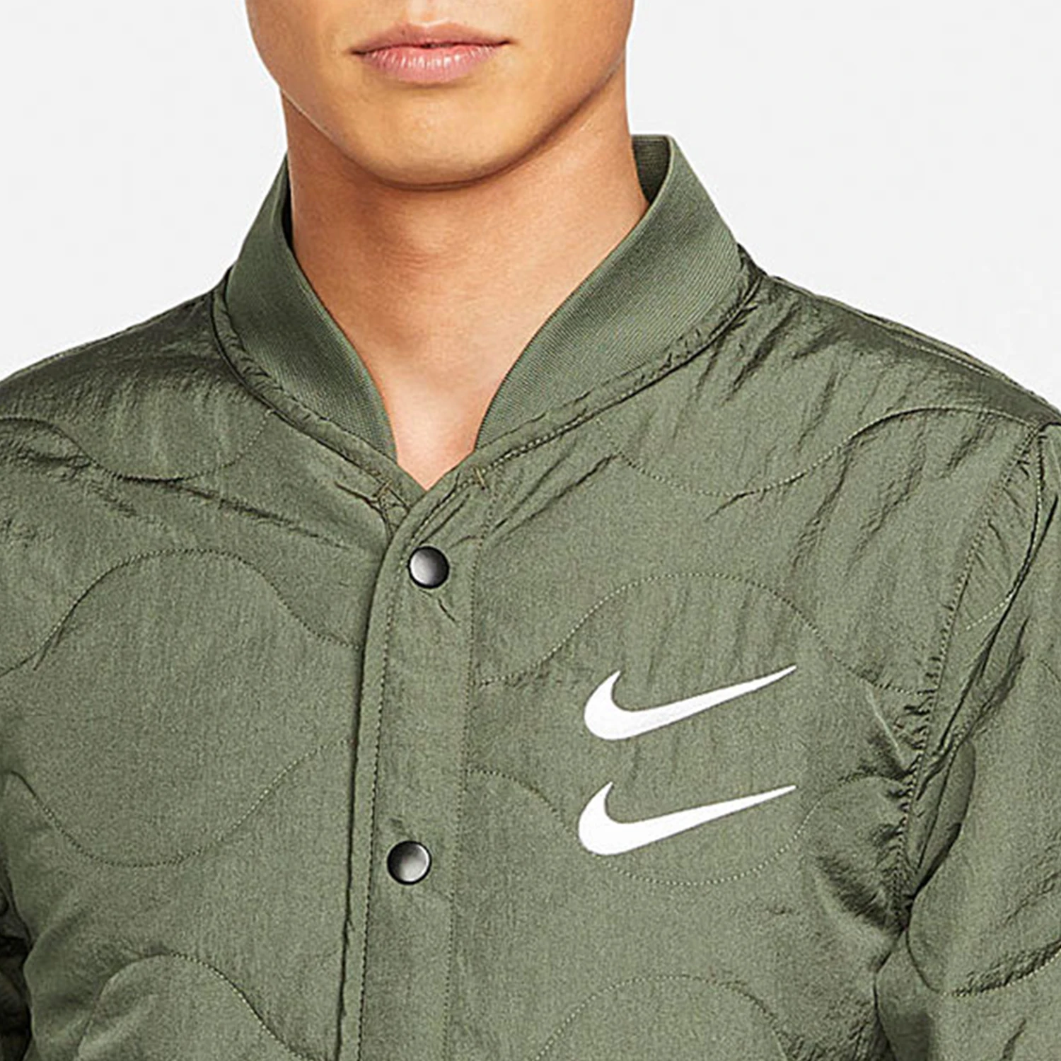Nike Authentic New Men's Double Hook Embroidered Warm Sports and Leisure Cotton Jacket DM1247-380