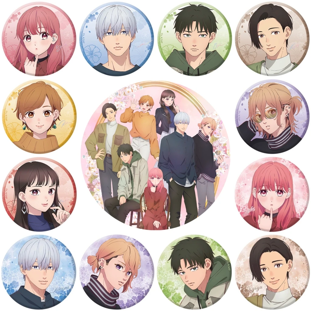 

58mm Anime A Sign of Affection Cosplay COSTUME Badge Pin SPTE Tinplate Brooch﻿ Prop Xmas Gilf