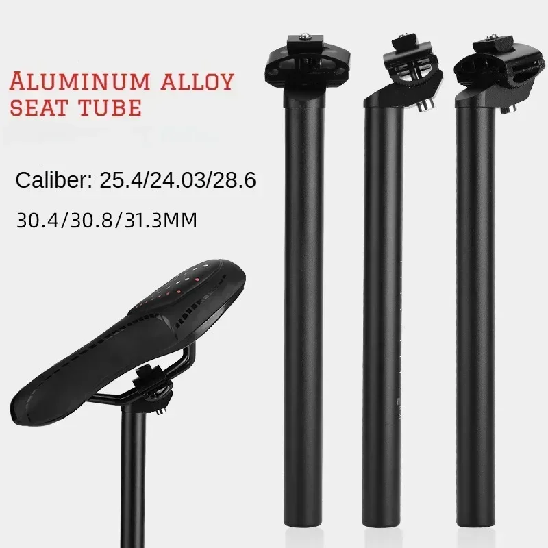 AliExpress NONE Bicycle Seat Post 25.4/27.2/28.6/30.4/30.8/31.6 MTB, Road Cycling Bridge Column of Lightweight Aluminum Alloy Cushion Seat Post