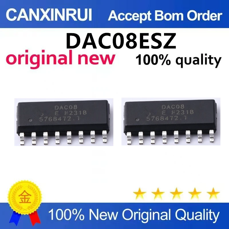 (5pcs-100pcs)Brand new original DAC08ESZ DAC08ES DAC08E SMT SOP16 converter chip