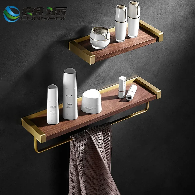 Bathroom accessories Storage rack for hygiene and toiletries Towel rack Wall mounted multifunctional storage rack