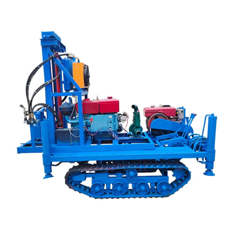 Electric Water Well Drilling Machine Small Borehole Rig 100m Depth Compact Borehole Drill Machine for Home and Agricultural Use
