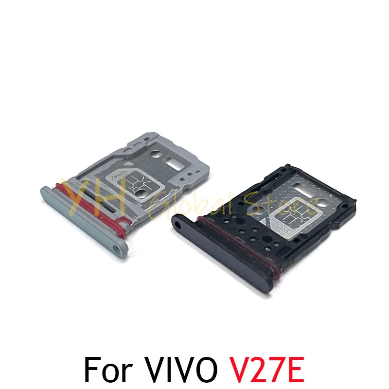 5 pz per VIVO V5 V9 V15 V17 V19 V20 V21 V21S V23E V27E V29 Y85 Z1 Pro Lite Sim Card Slot vassoio supporto Sim Card parti di riparazione