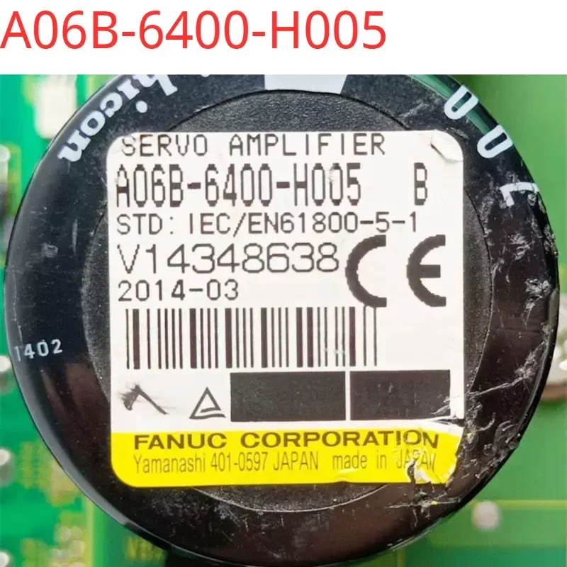 A06B-6400-H005 Second-hand tested ok  Servo Drive in good Condition