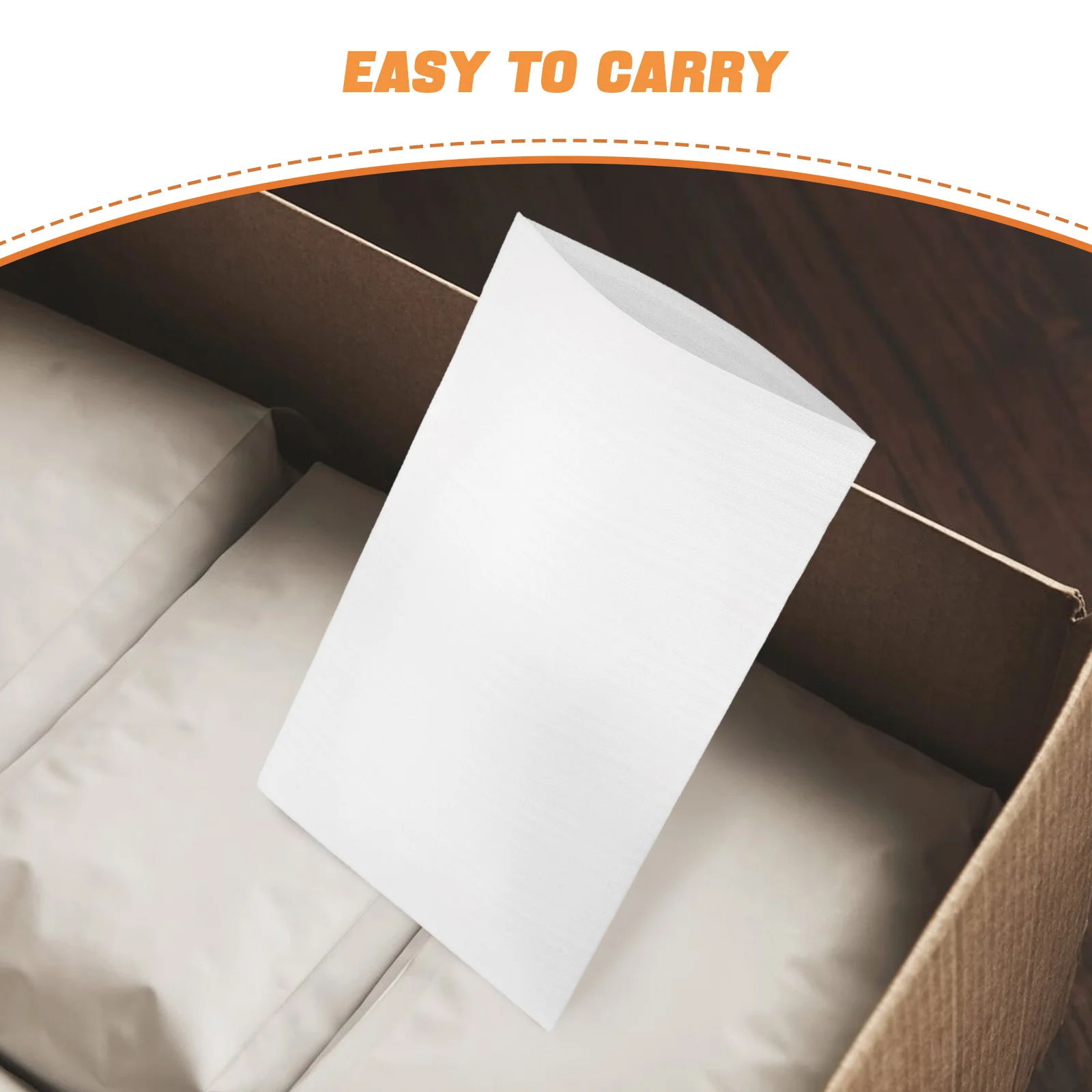 100 stuks stevige schuimwikkelvellen voor het verpakken van dempingsmateriaal, ideaal voor glazen platen, kopjes, bewegende opslag, transportbehoeften