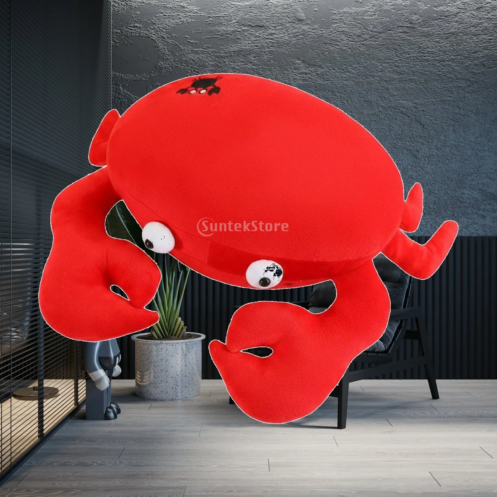 Soft Pillow Realistic Design Sea Creature Stuffed Toy PP Filled Sea Creature Stuffed Toy for Kids, Bedroom, Performances,