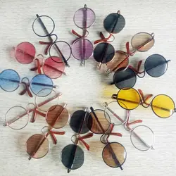 8cm Fashion Glasses For 15~20cm Cotton Dolls Casual Wear Round Frame Mini Plush Doll Eyeglasses for Blythe Doll Accessories