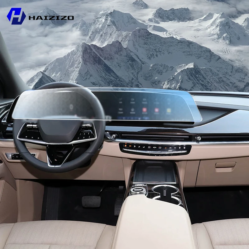 

Для Cadillac XT5 2024-2026 салон автомобиля матовая защитная пленка для экрана консоль GPS-навигация ЖК-экран ТПУ пленка устойчивая к царапинам PPF
