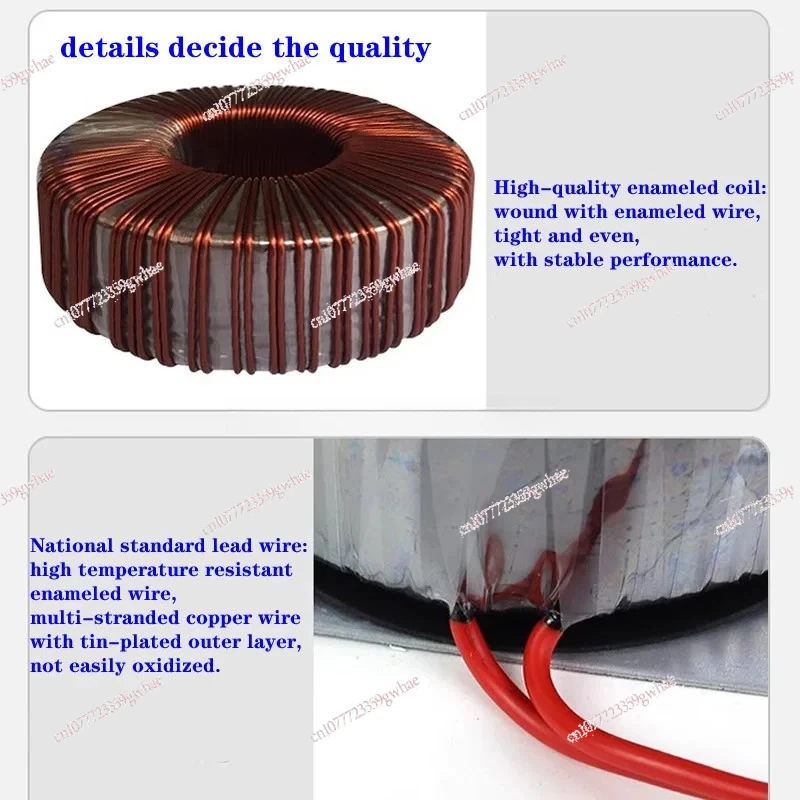 1200W toroidal power transformer, output voltage  24v 26  28 32  12V  46V 50V double , etc.